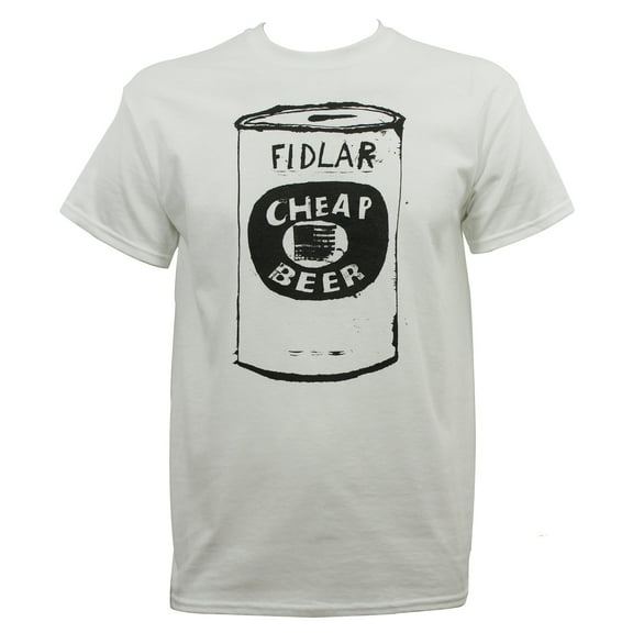 Fidlar Mens Cheap Beer T-Shirt S