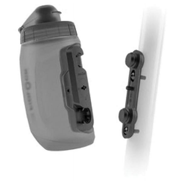 Fidlock 811655 450 ml Twist Deluxe Bottle Set, Smoke