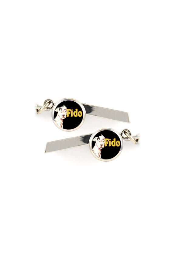 Fido Safety Whistle Keychain