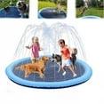 Fidofaves Splash Pad for Dogs, Fidofaves Splash Pool, Dog Splash Pad