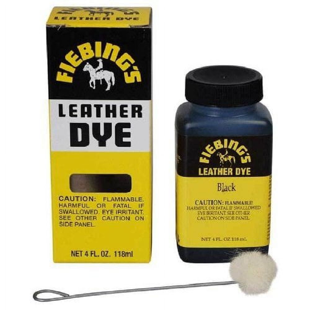 Fiebing's Leather Dye - Alcohol Based Permanent Leather Dye - 4 oz - Maroon