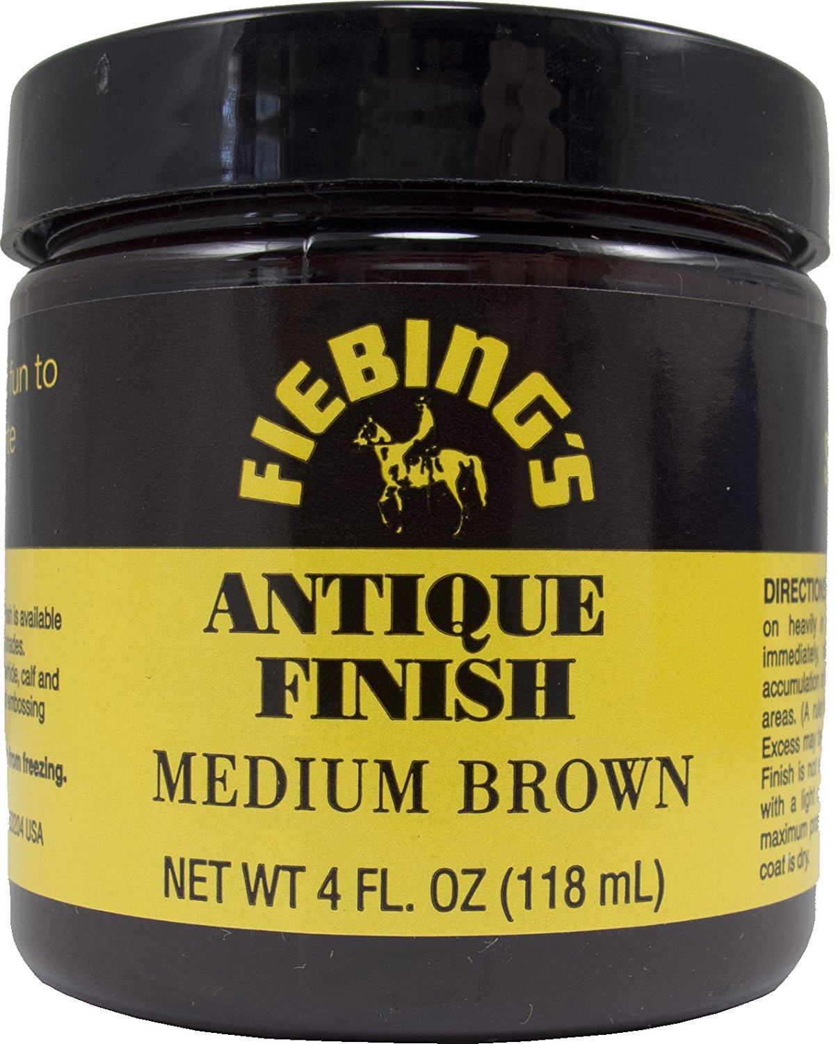 Fiebing's Antique Finish, Medium Brown, 4 oz