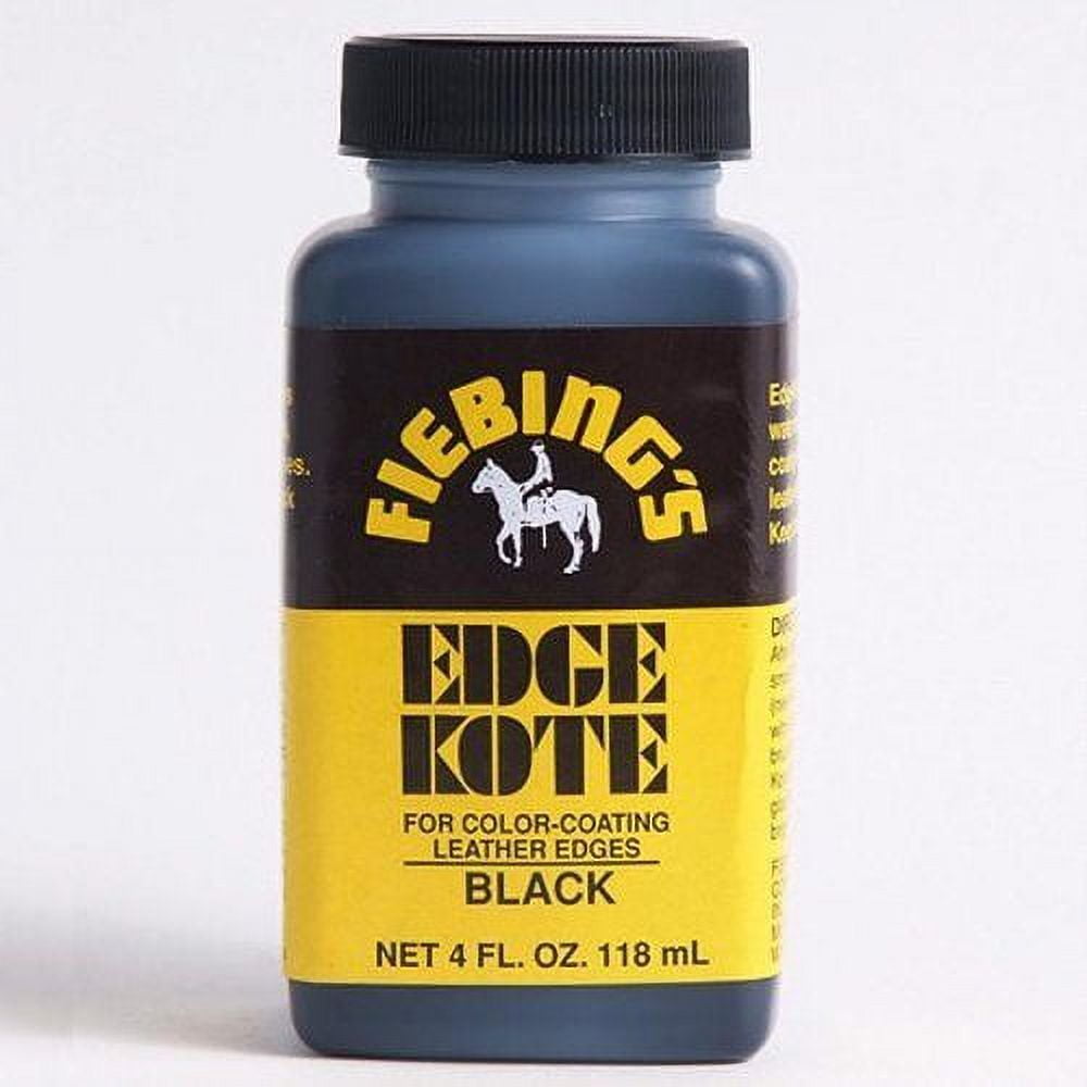 Fiebing's Black Edge Kote, 4oz for sale online