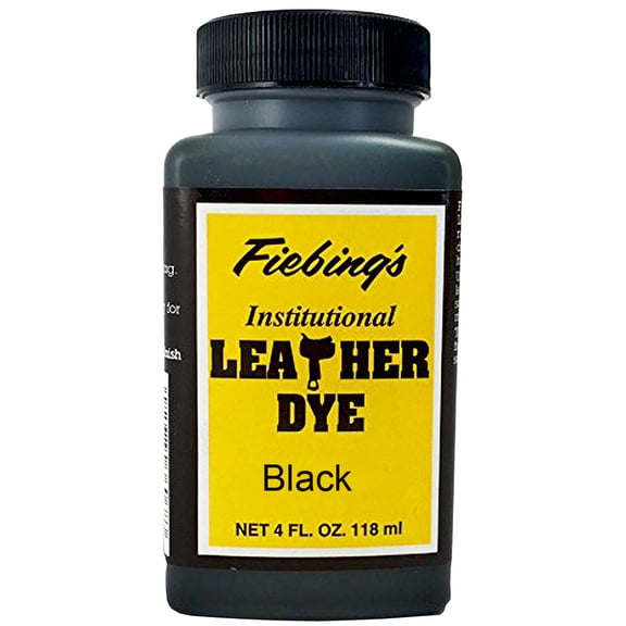 82FB Fiebing'S Leather Colors Black 4 Ounce