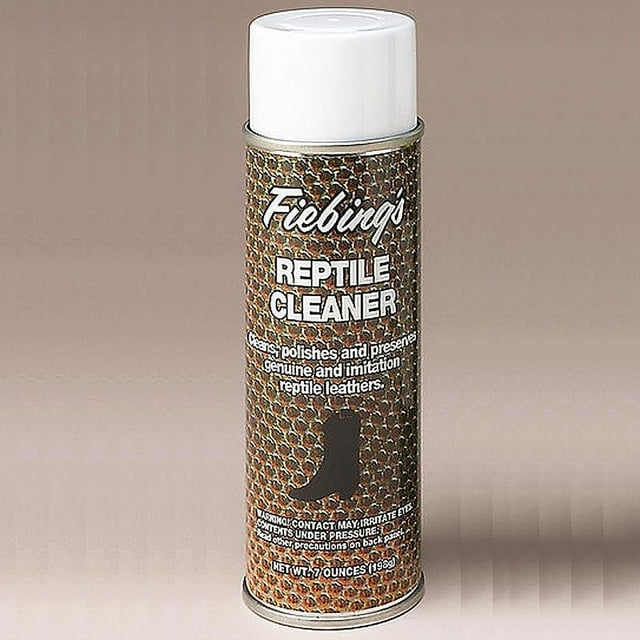 Fiebing's Reptile/Exotic Leather Cleaner Conditioner Polish & Preserver 7 oz