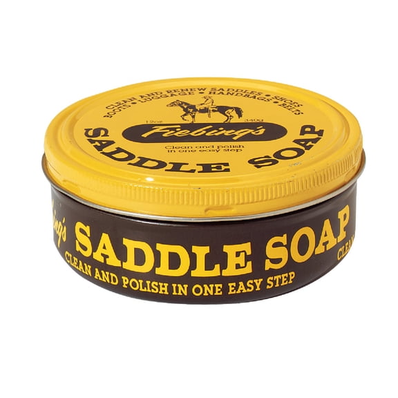 Fiebing's Saddle Soap Paste - Durable - Set of 3, 12 oz, Yellow Home & Garage Storage, Stackable Design