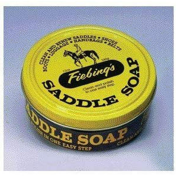 Fiebing's Saddle Soap Paste - Durable - Set of 3, 12 oz, Yellow