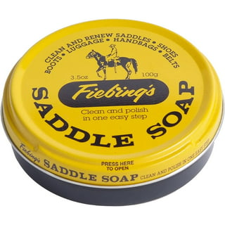 Bickmore Saddle Soap Plus - 6.5oz - Leather Cleaner & Conditioner with  Lanolin - Restorer, Moisturizer, and Protector