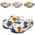 thumbnail image 1 of Fiedaz Boys Girls Clogs Kids Classic Garden Clogs Lightweight Beach Pool Slide Sandals, 1 of 6