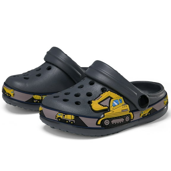 Fiedaz Kids Boys Girls Cartoon Clogs Garden Clogs Toddler Beach Pool Sandals