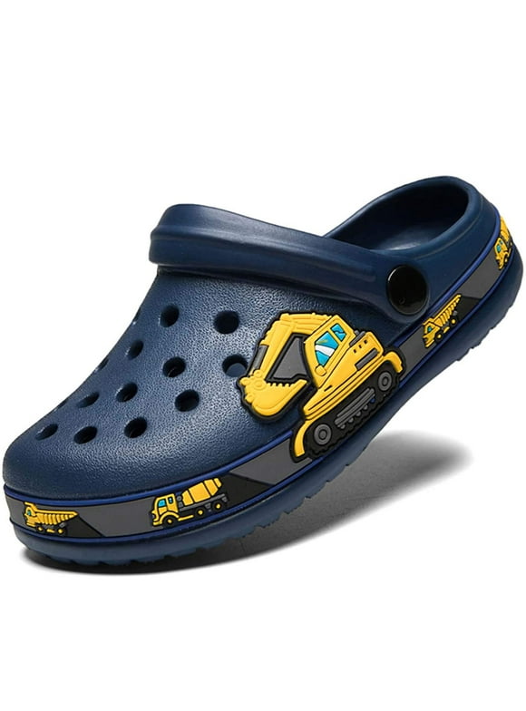 Kids Boys Girls Cartoon Clogs Garden Clogs Toddler Beach Pool Sandals