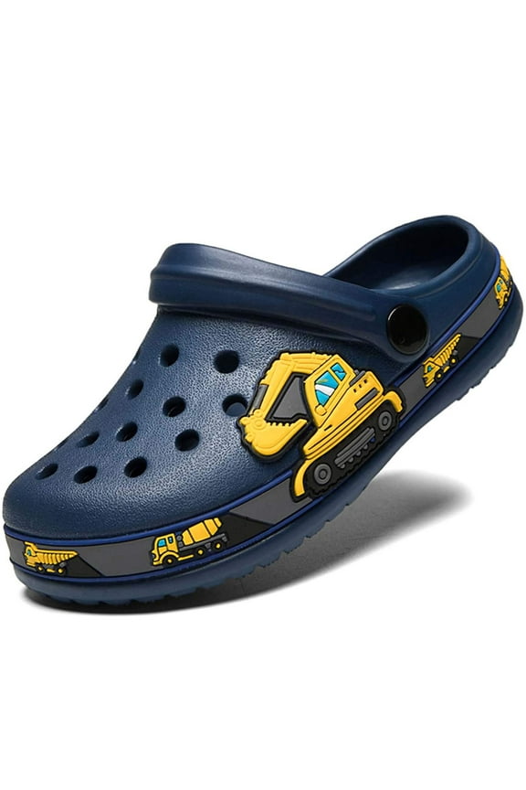 Kids Boys Girls Cartoon Clogs Garden Clogs Toddler Beach Pool Sandals