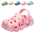 thumbnail image 1 of Fadezar Toddler Boys Girls Dinosaur Clogs Kids Slip-on Garden Shoes Beach Pool Sandals, 1 of 8