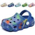 thumbnail image 1 of Fiedaz Toddler Boys Girls Dinosaur Clogs Kids Slip-on Garden Shoes Beach Pool Sandals, 1 of 7