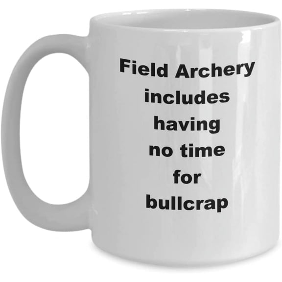 Field Archery Mug, Novelty Field Archery cup, Field Archery gift, Field Archery Lover