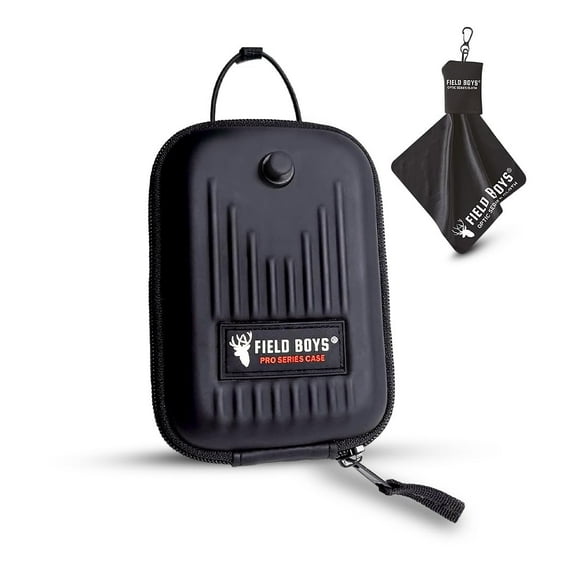 Field Boys Golf Rangefinder Hard Shell Case, Universal Waterproof EVA Range Finder Carry Bag, Rangefinder Pouch Compatible for Most Rangefinders with Microfiber Cleaning Cloth Pro Series Case