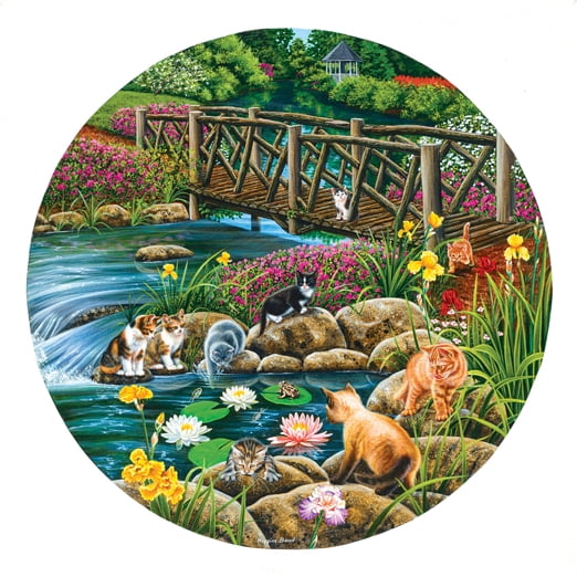 Field Cats 1000 Piece Jigsaw Puzzle by SunsOut