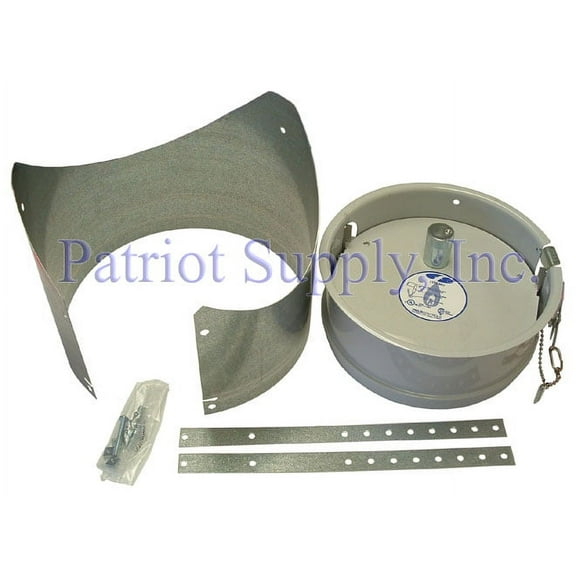 Field Controls 8MG1 Draft Control for Gas Appliances, 8-Inch Diameter