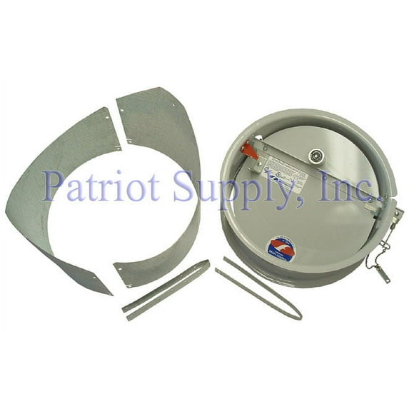 Field Controls 01986901 14" M+MG2 Barometric Draft Control For Gas and Oil