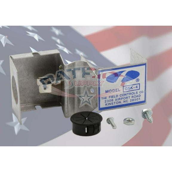 Field Controls 46086402 GSK-4 mV/24V 200°F Manual Reset Thermal Safety Switch (Gas Spill Switch)