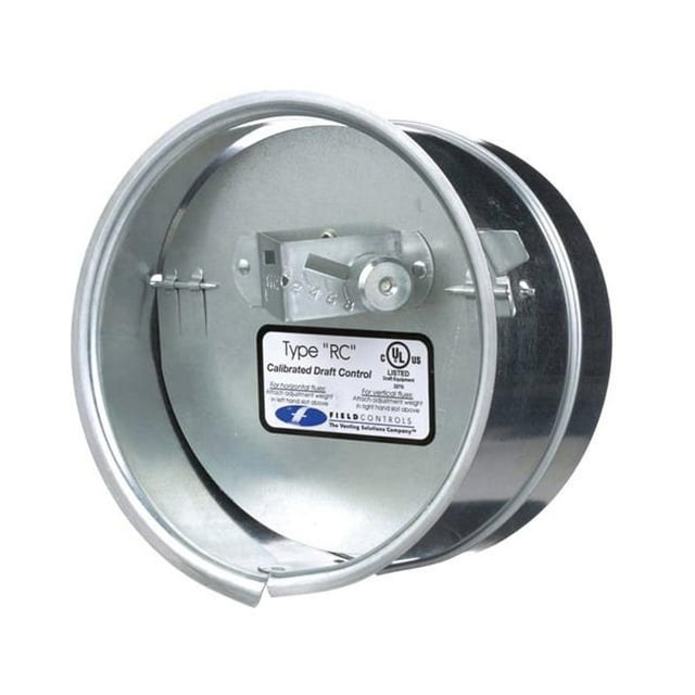 Field Controls 46207201 5RC 5" RC Barometric Draft Control For Oil Wood