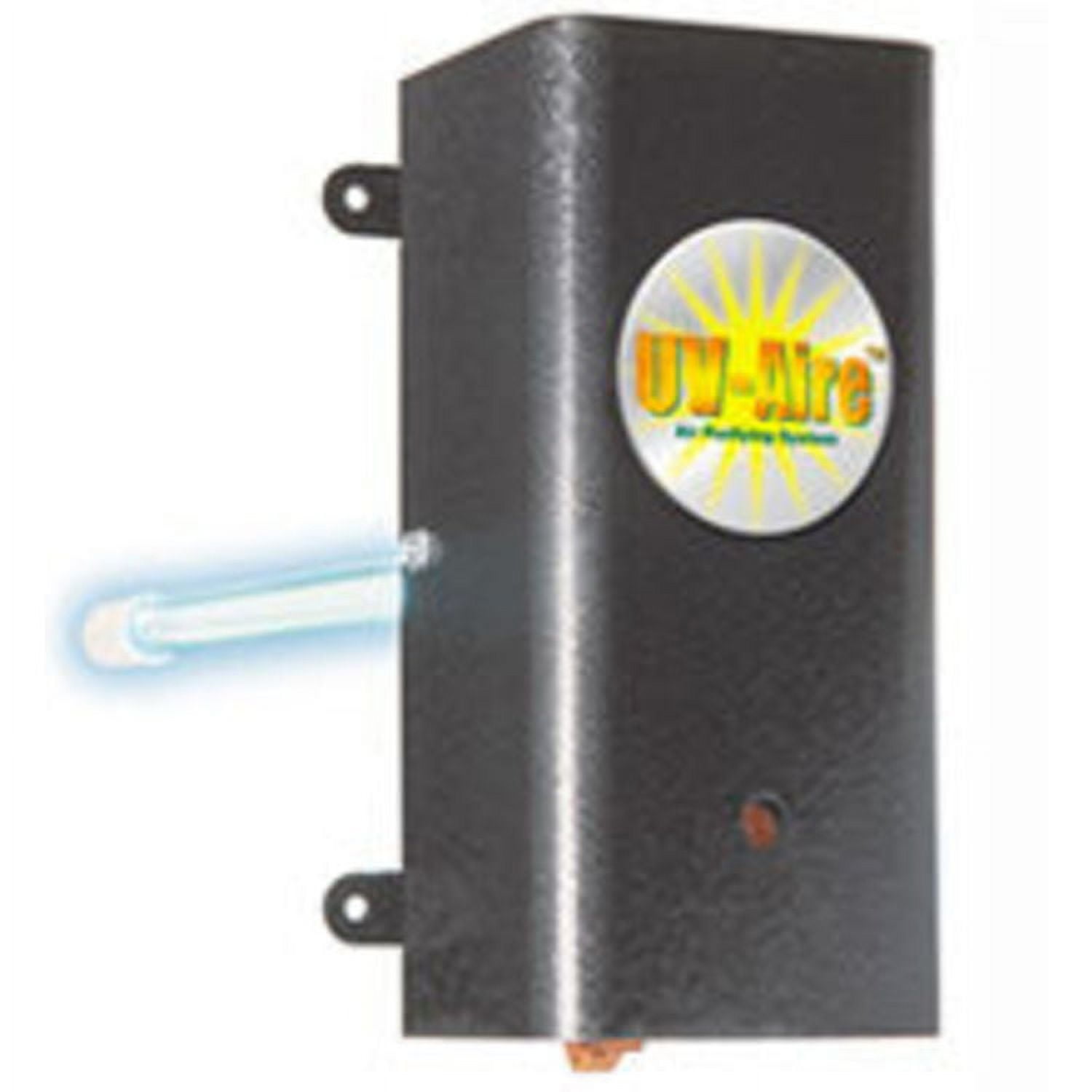UV-Aire 18" Black Steel Induct Air Purifier with Permanent Filter