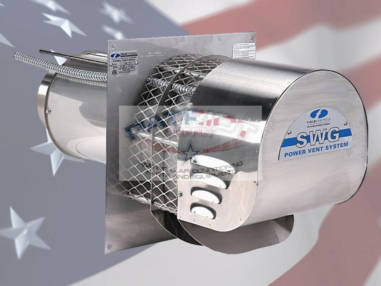 Field Controls 46395401 SWG-4HDs, 4 Stainless Steel Power Venter 170,000  BTU - Walmart.com