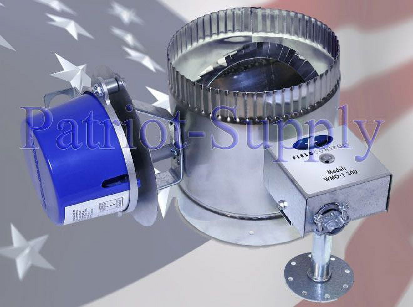 Field Controls 46561707 OVD7 7" Oil Vent Damper Kit Includes WMO1