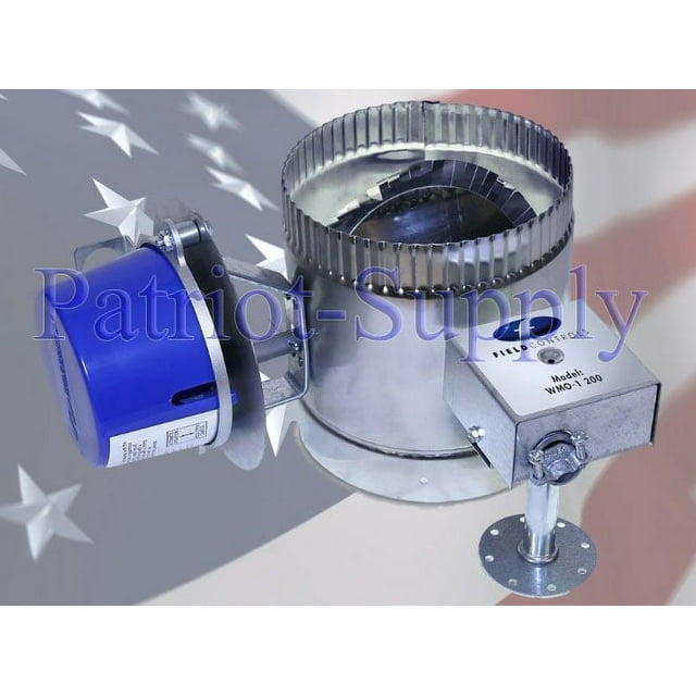 Field Controls 46561707 OVD7 7" Oil Vent Damper Kit Includes WMO1