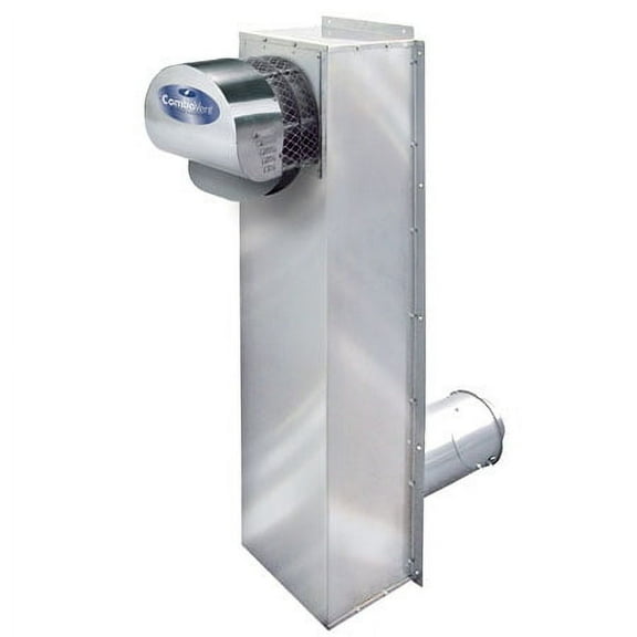 Field Controls CV-4VR Stainless Steel Vent Riser 4" Inlet,Includes Power Venter 46562501