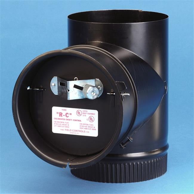 Field Controls Company 5 Inch Barometric Damper With Tee 24-ga ...