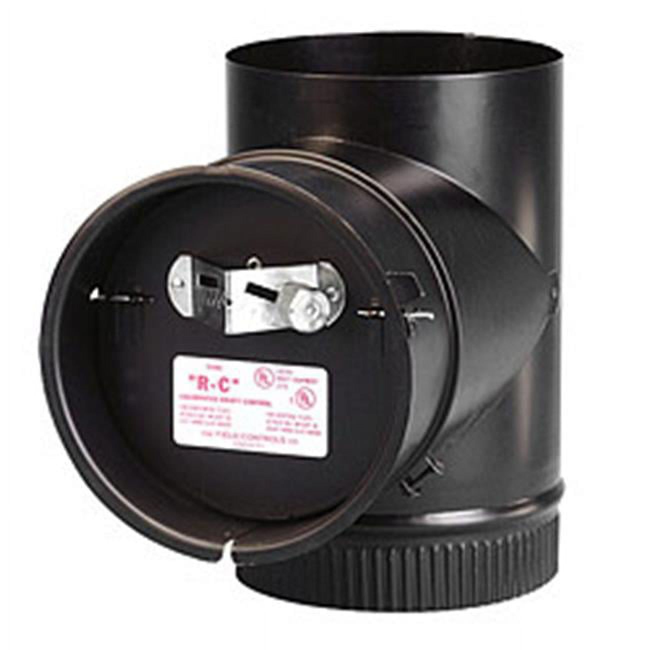 Field Controls Company 8 Inch Barometric Damper With Tee 20ga
