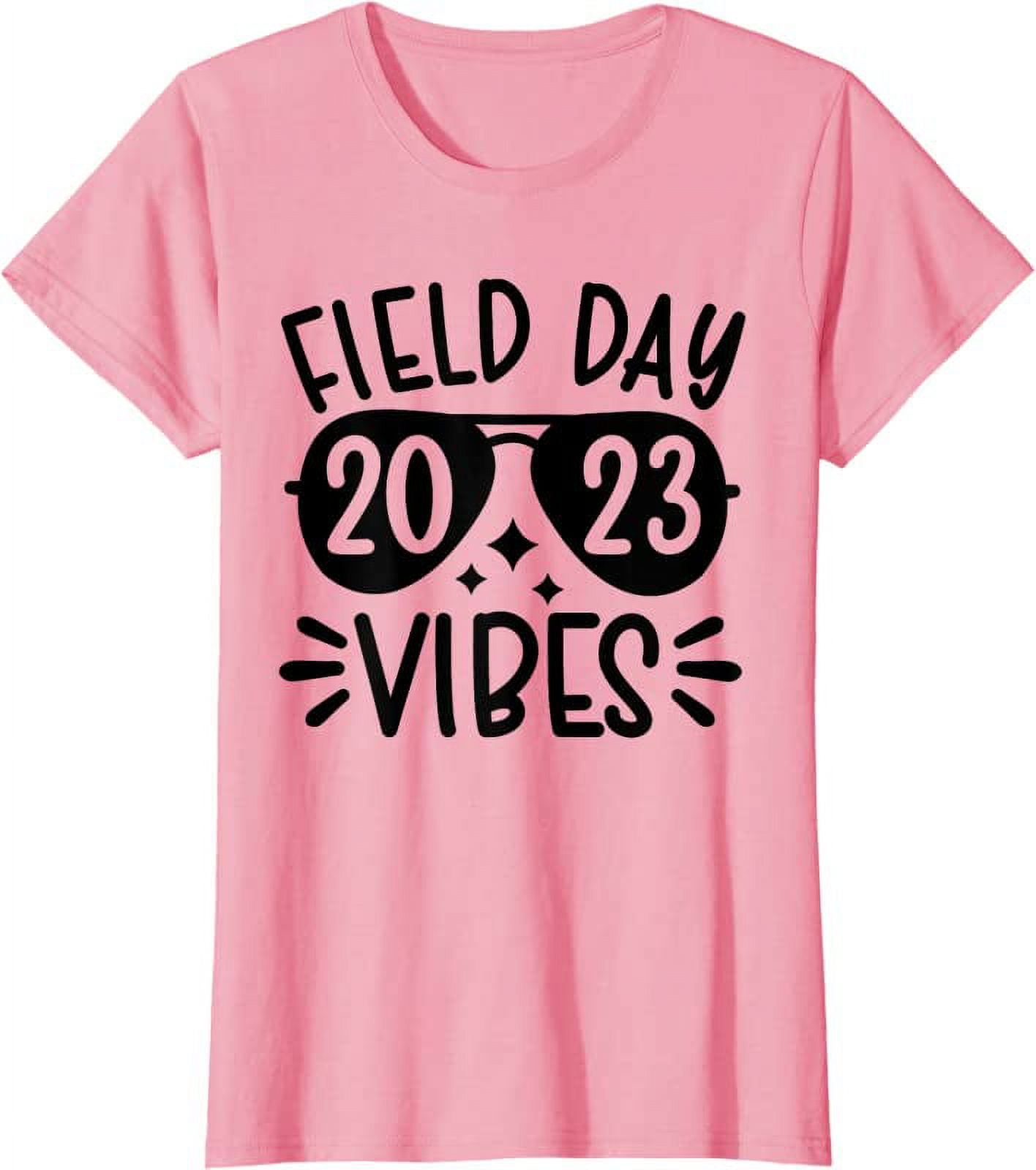 Field Day 2023 Funny Field Day Vibes Teacher Boy Kids TShirt