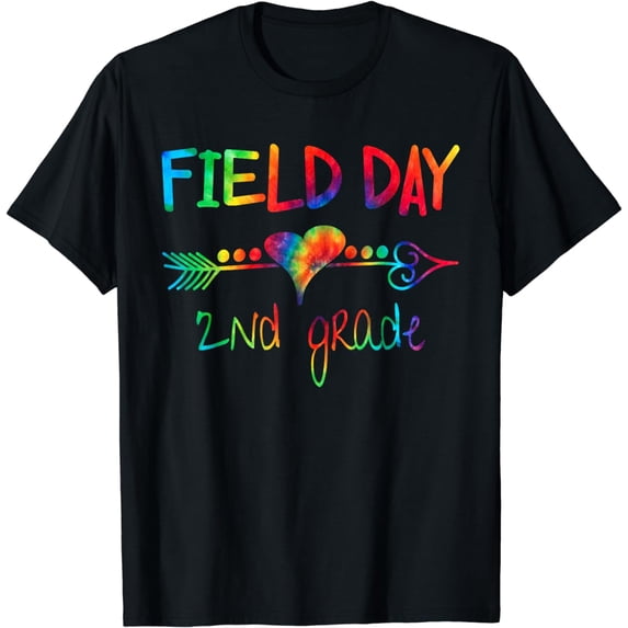 Field Day 2024 2nd Second Grade Let The Games Begin Teachers T-Shirt
