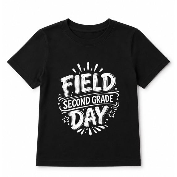 Field Day 2026 2nd Second Grade School Red T-Shirt