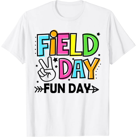Field Day Fun Day Funny For Teacher Kids Field Day 2024 T-Shirt