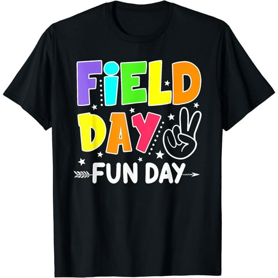 Field Day Fun Day Funny For Teacher Kids Field Day 2024 T-Shirt