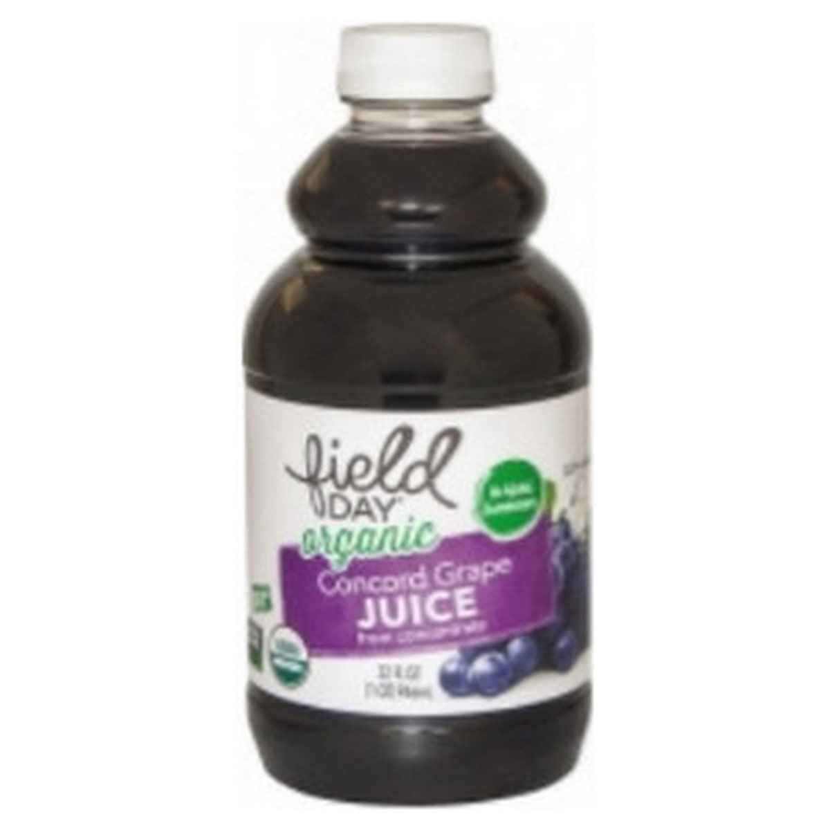 Field Day Juice, Organic, Concord Grape (Case of 12 32 fl oz