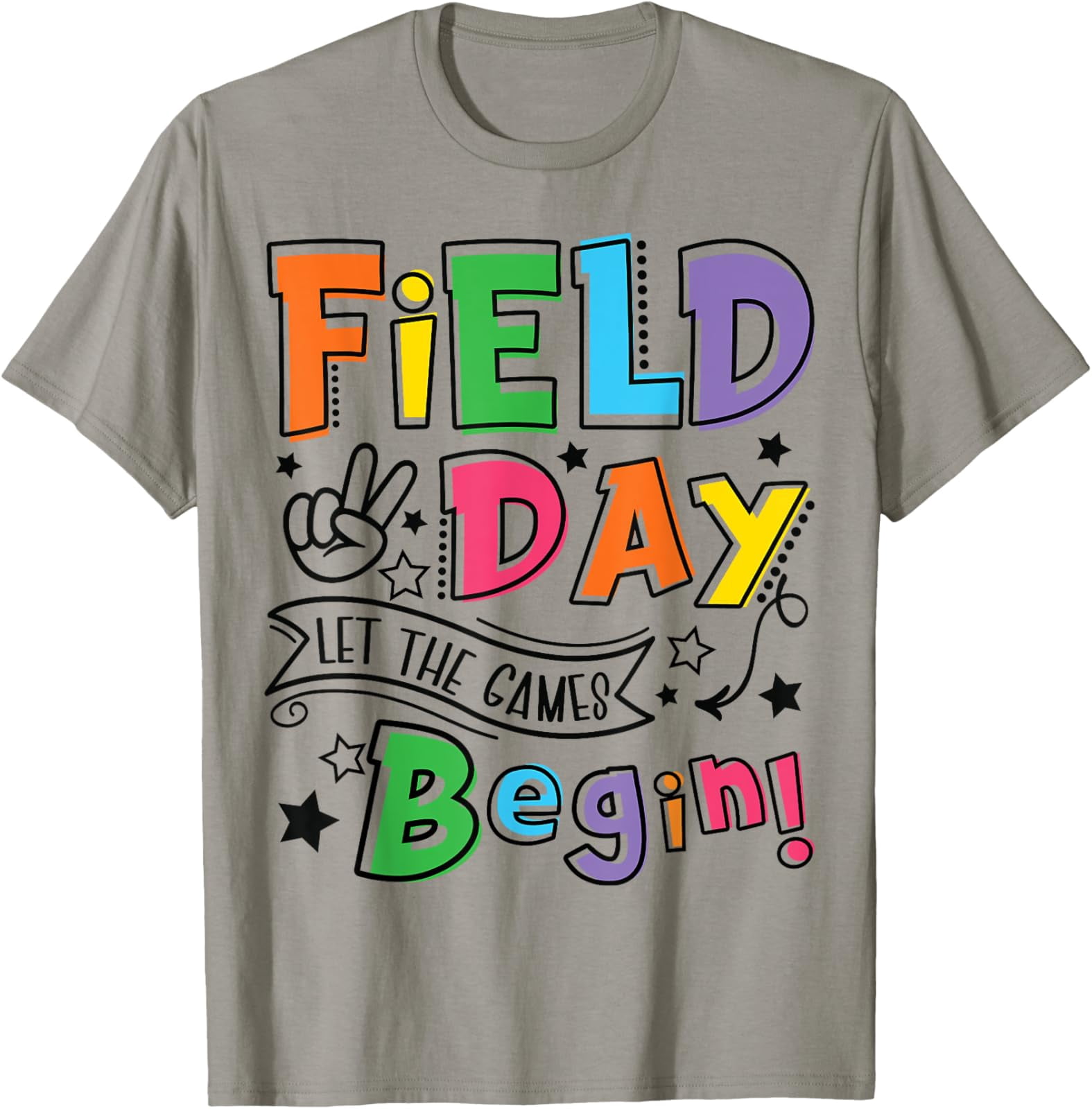 Field Day Let The Games Begin 2025 Boys Girls Teachers T-Shirt Unisex ...