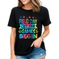thumbnail image 1 of Field Day Let The Games Begin Tie Dye School Field Day 2023 T-Shirt Black 4X-Large, 1 of 4