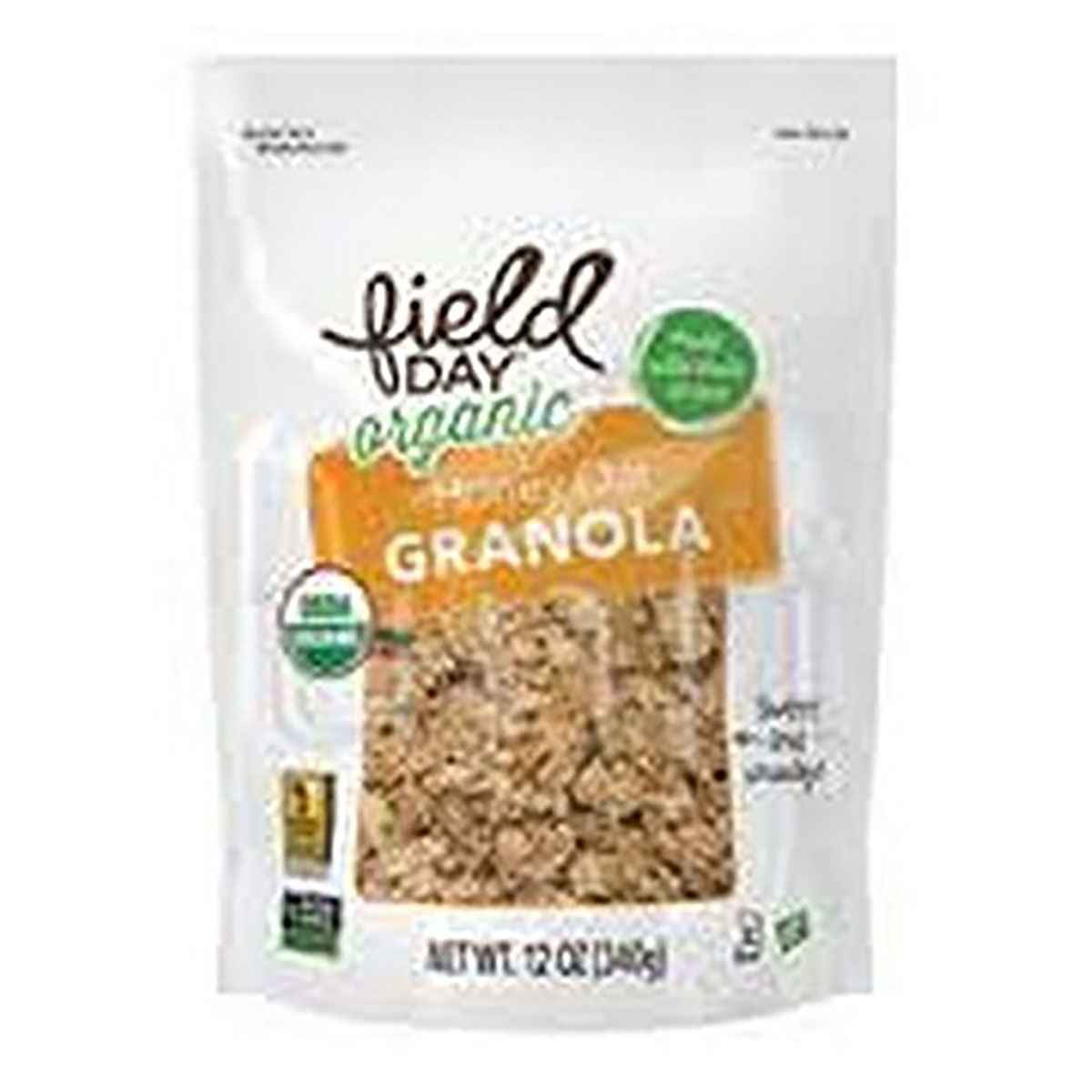 Field Day Organic Granola; Honey Oat (Case of 6 12 oz)