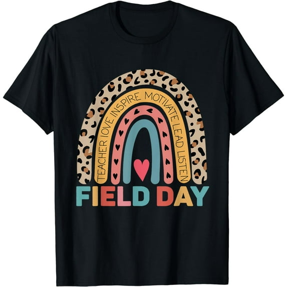 Field Day Rainbow- Field Day For Teachers T-Shirt