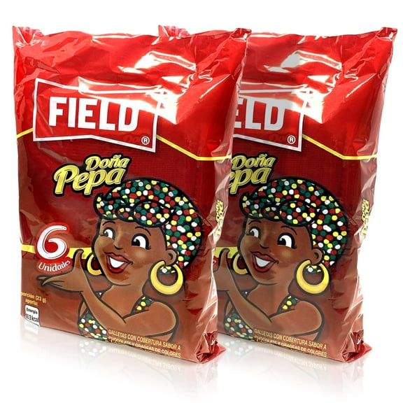 Field Dona Pepa Galleta Peruana | Peruvian Dona Pepa Cookies 2 Pack