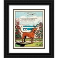 thumbnail image 1 of Field, Eugene 26x32 Black Ornate Wood Framed with Double Matting Museum Art Print Titled - Gingerbread Dog, 1 of 4