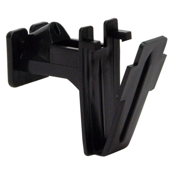 Field Guardian 102140 Wood Post - 2 in. Polytape Nail on offset Insulator- Black
