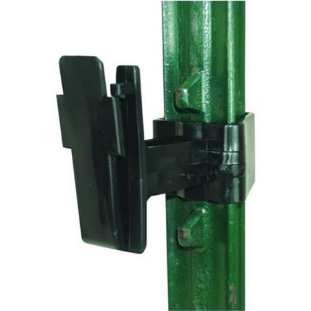 Field Guardian T-Post Polytape Insulator, 2-Inch, Black