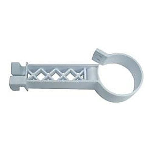 Field Guardian Pipe Clamp Insulator 12pk White