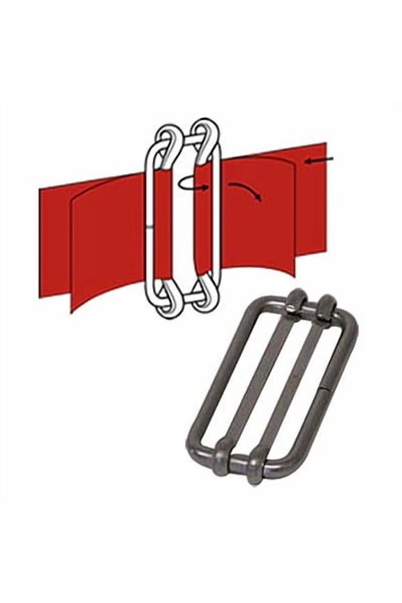 2'' Polytape Buckle - 3/pk