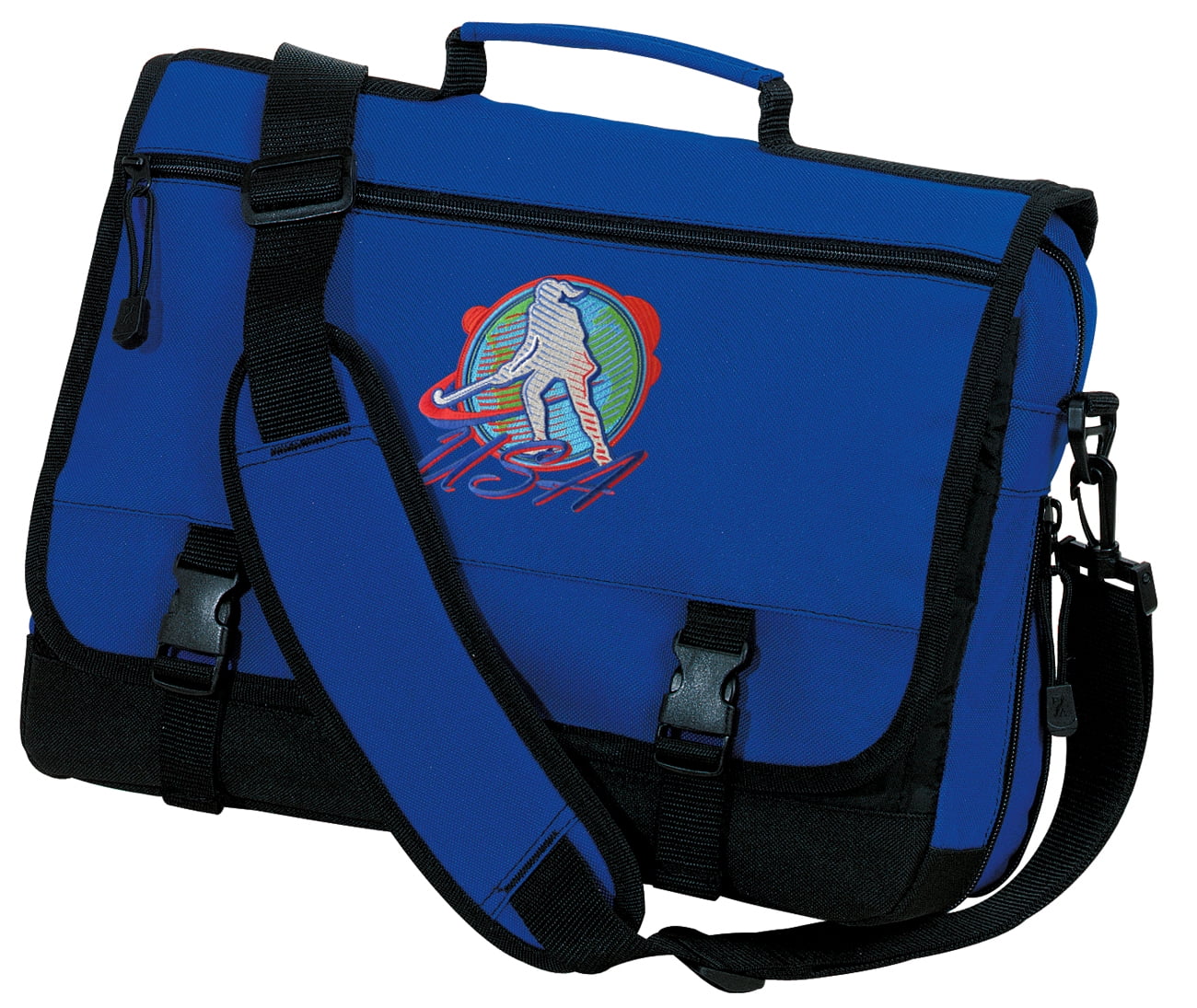 Field Hockey  Computer Bag Field Hockey Laptop Messenger Bag
