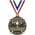 thumbnail image 1 of Field Hockey Medals, 2" Gold Diecast Field Hockey Medal Award 20 Pack, 1 of 2